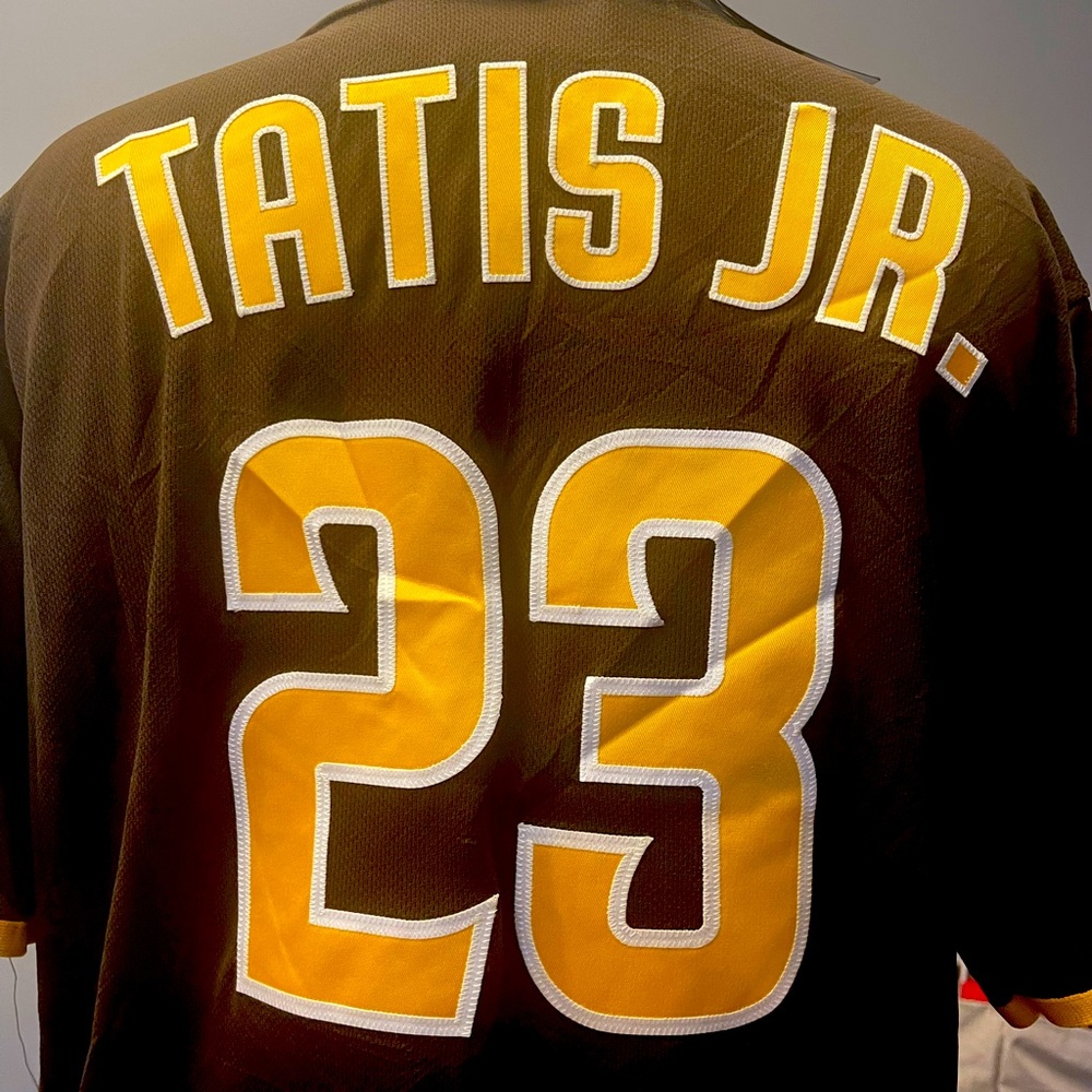 San Diego Padres Fernando Tatís Jr. Nike Brown Road Authentic Player Jersey